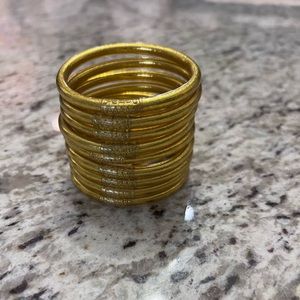 All Weather Gold Bangle Bracelet